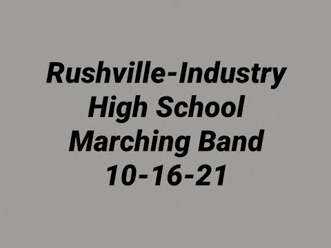 Octoberfest 2021 Rushville Industry High School Marching Band 10-16-21