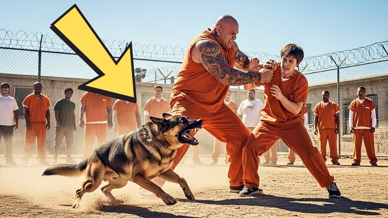 The Prison Bully Mocked the Inmate and His Dog — But the Young Man Was ...