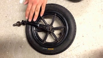 How to Adjust the Tilt of the Front Wheel on a Mountain Buggy Terrain