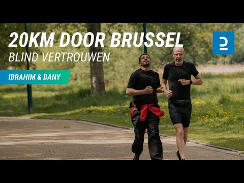 Blind vertrouwen 20km door Brussel - Ibrahim & Dany