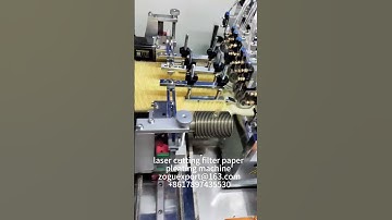 filter paper  rotary pleating machine