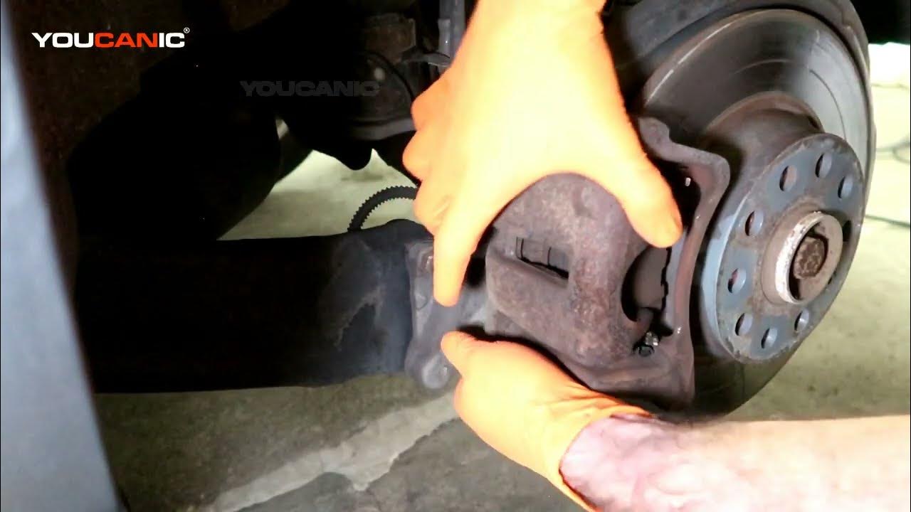 20092016 Volkswagen Tiguan Rear Brake Pads and Rotor Replacement YouTube