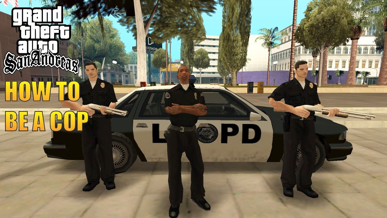 How to Join the Police in GTA San Andreas | Get Police Uniform & Do Police Missions