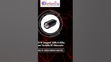 Details of 100W Stepped 10Db 0 3 Ghz Sma Variable RF Attenuator Manufactured by Eteily Technologies