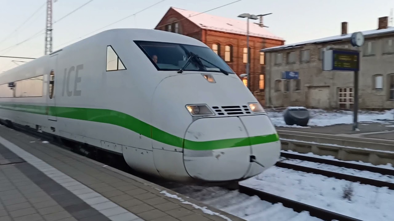 Trainspotting in Pasewalk am 27.12.2021