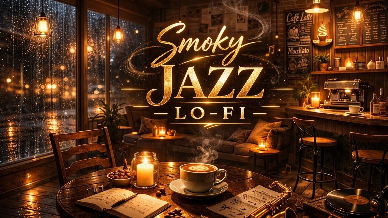Smoky Jazz Lo-Fi 🎷 | Midnight Lounge Vibes (4K Ultra HD)