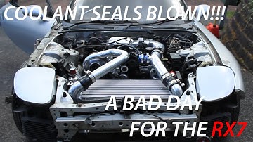 RX-7 COOLANT SEALS ARE BLOWN | RX-7 Build