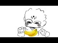 Sukuna having an existensial crisis over a banana