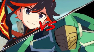 Kill La Kill - IF - Ryuko Matoi (Dual Wield) vs. Uzu Sanageyama