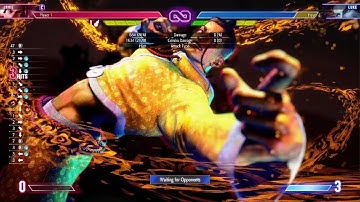 Street Fighter 6 - Jamie meaty corner tech combo