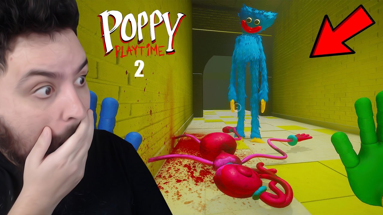 ACHEI O HUGGY WUGGY COM O CORPO DA MOMMY LONG LEGS !! - INCRÍVEL! - Poppy Playtime CAPITULO 2