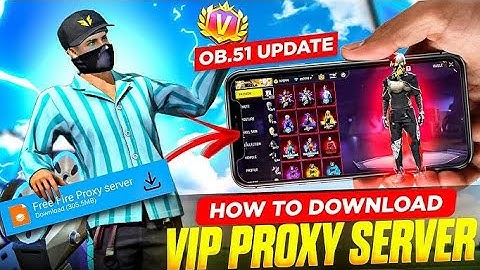 OB51 UPDATE PROXY SERVER 100% REAL 💯😱🔥 | Free Fire New Proxy Server || Proxy Server Free Fire 