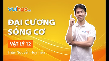Đại cương sóng cơ- Vật lý 12- Thầy Nguyễn Huy Tiến