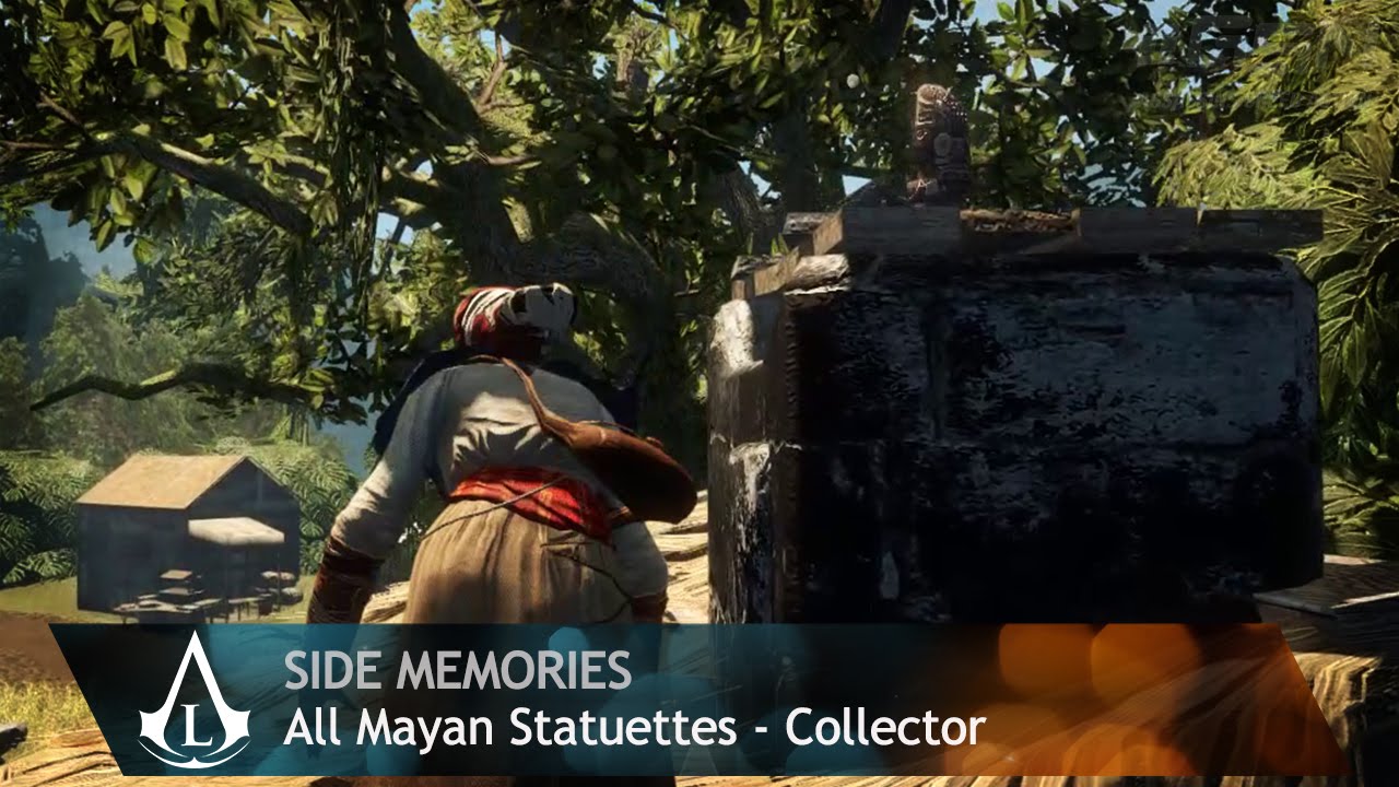 Assassin's Creed Liberation Side Memories All Mayan Statuettes