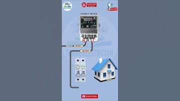Single Phase Energy Meter and MCB Connection || Trade Electrician