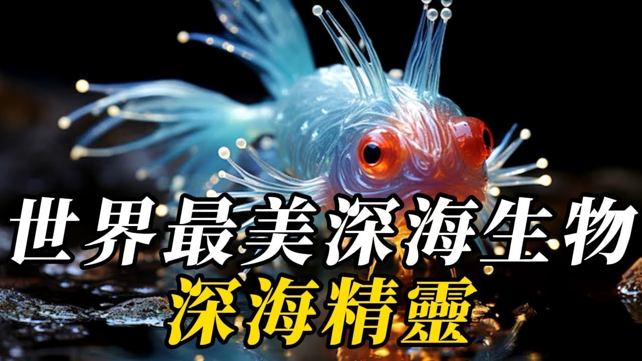 全世界最美的10种深海生物，海底神奇宝贝真实存在！是迷妳“掌上寵物”，動物界獨特的“透明精靈”，神秘又迷人！傳說中的'青鸾神鳥'，飛過時如同彩虹出現！是真正的“百鳥之王”！#世界之最 #动物 #科普