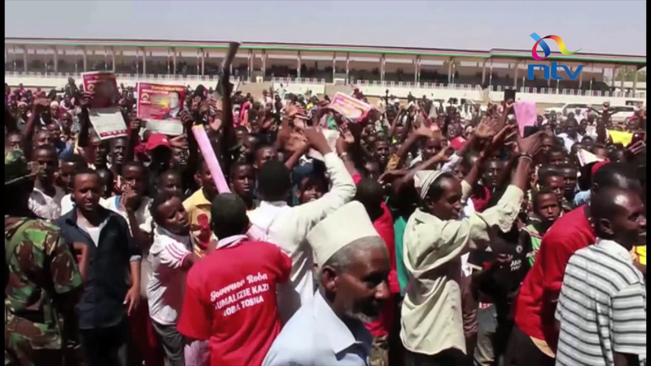 Leaders opposed to negotiated democracy hold rally in Mandera