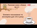 Основні показники та мінімуми для 2022 року у випуску №225 Ранкової кави з Кавин