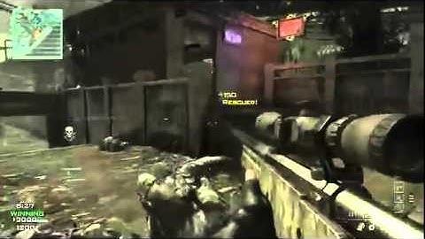aWhite assassin MW3 Game Clip