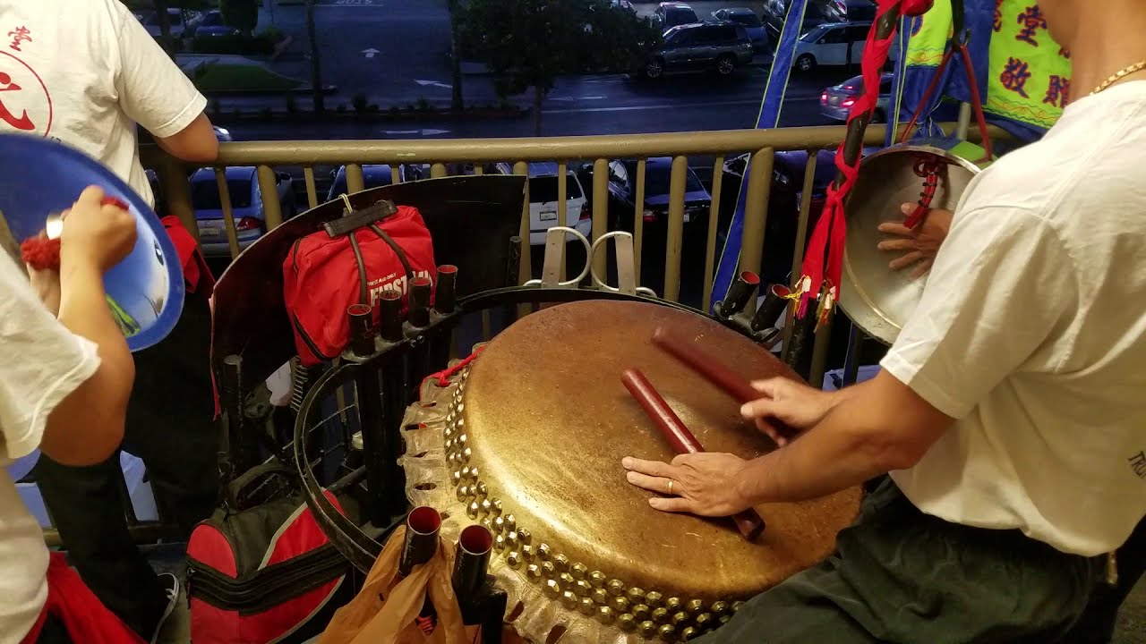 Trung Tinh Duong Lion Dance Drumming 2018