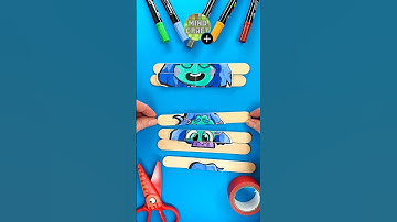 Wow 🤩Amazing Paper Craft Puzzle with Magic Envy by Inside Out ✨#insideout #papercraft #envy #puzzle