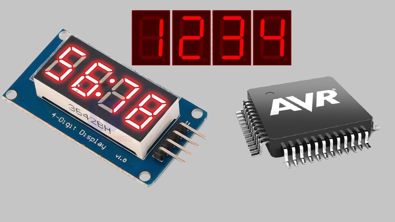 AVR Microcontroller Tutorial: 7-Segment Display Project | CodeVision ...