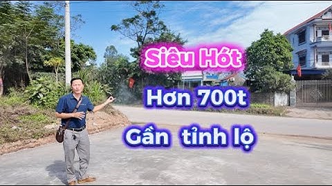 Siêu Hót Hơn 700t Gần  tỉnh lộ 261 Phổ Yên Thái Nguyên
