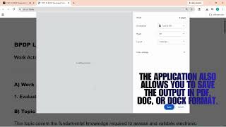 TVET BPDP AI TOOLS