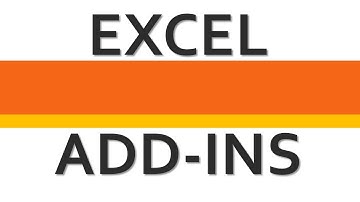 How to enable Excel Add-ins