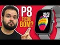 Smartwatch Colmi P8 Unboxing Review - Ficou bom? Vale a pena comprar? - Colmi P8