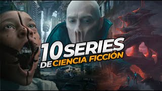 TOP 10 brutales SERIES de CIENCIA FICCIÓN que debes ver en NETFLIX, AMAZON PRIME, HBO MAX! (2023)