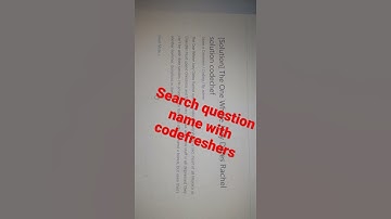 [Solution] The One Where Joey Dates Rachel solution codechef