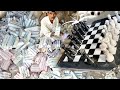 How chess are made these workers make money by making chess sets