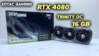 Zotac Gaming Rtx 4080 Trinity Oc 16Gb Unbox Install Gameplay