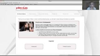 How to sign up a Plexus ambassador!