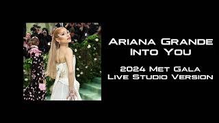 Ariana Grande - Intro & Into You (Met Gala 2024 Live Studio Version)