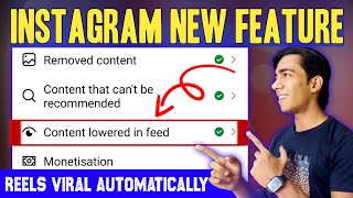 Instagram Content Lowered In Feed New Feature | Content Lowered In Feed Instagram