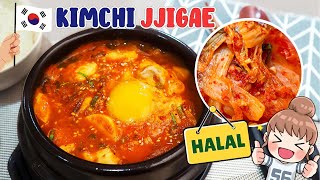 RESEP KIMCHI JJIGAE BAHAN LOKAL, SEDERHANA & HALAL! SUP PEDAS KOREA