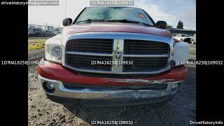 2008 Dodge Ram 1500 St | VIN 1D7HA16258J109032