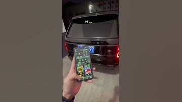 Flexible Led Display | Blazexel #automotive #automobile #led#leddisplay #ledscreen #carlover #funny