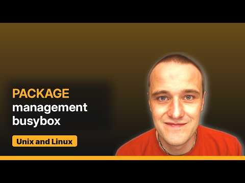 Unix & Linux: Package manager for Busybox (2 Solutions!!)
