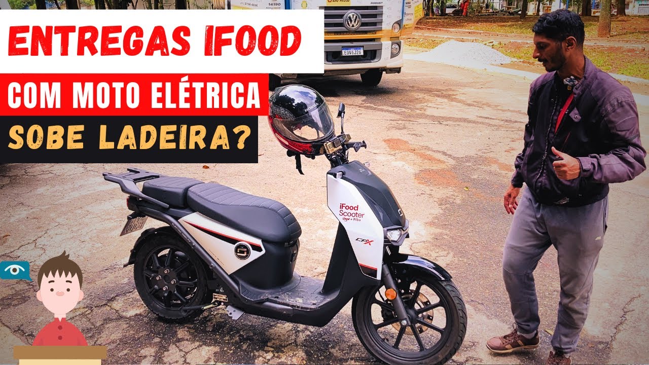 Como alugar Moto elétrica Riba e fazer entregas no ifood nas ruas de São Paulo!