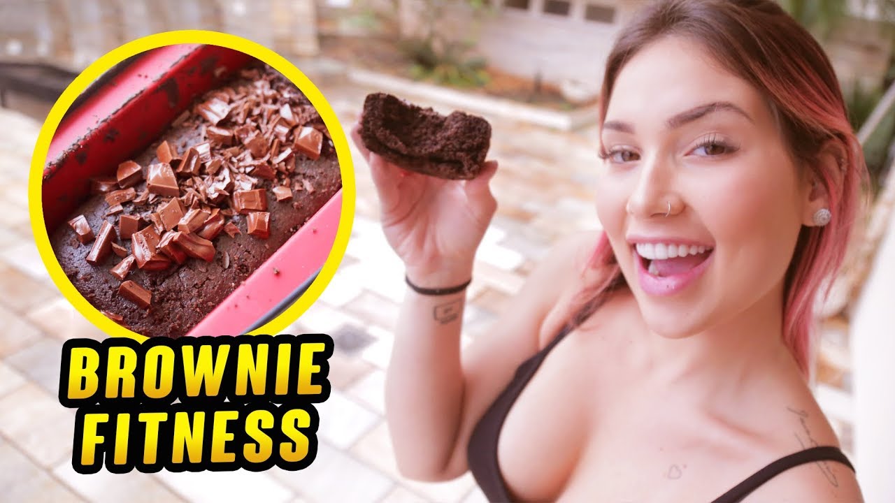 COMO FAZER O MELHOR BROWNIE FITNES DO MUNDO? !!