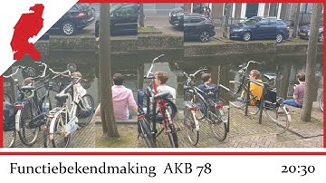 Functiebekendmaking AKB78