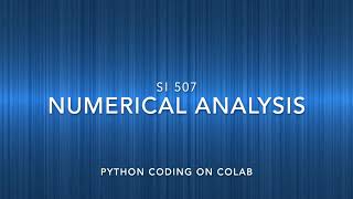 Python Coding on Colab (Google Colaboratory)
