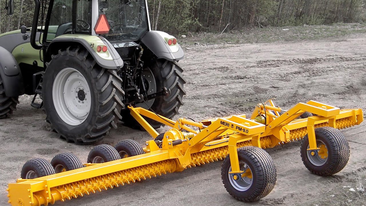 Фреза рыхлитель Meripeat PM-9 для работы на торфяных полях