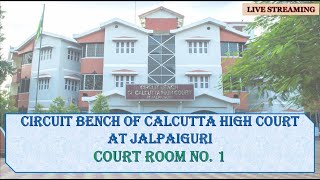 August 21, 2023 - CB Jalpaiguri Court Room No. 1 - Live Streaming of the Court proceedings.
