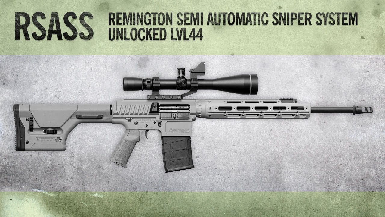 RSASS : MW3 Weapon Guide, Gameplay & Gun Review - YouTube.