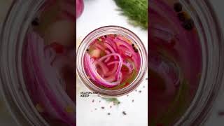 Quick Pickled Red Onions #shorts
