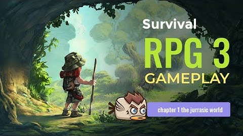SURVIVAL RPG 3 CHAPTER 1 part 3 the jurrasic world🦕🦖🏜️🌋